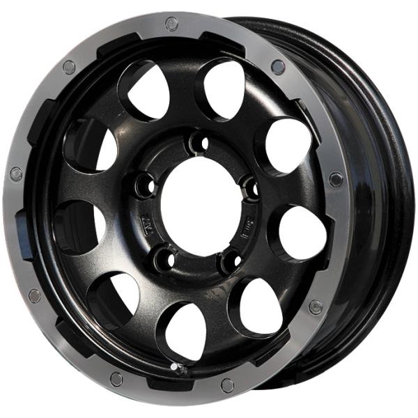 【新品/5本セット】ジムニーシエラ 夏タイヤ ホイール 215/70R16 GRIPMAX マッドレ...