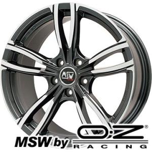 【輸入車用ホイール単品4本セット】 MSW by OZ Racing MSW 73(グロスダークグレーポリッシュ)  7.5J 17インチ 5H/112 +48(送料無料)｜fujicorporation
