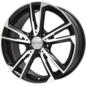 【輸入車用ホイール単品4本セット】 EUROTECH ユーロテック ガヤ ソリ(ブラックポリッシュ)  6.5J 16インチ 5H/108 +45(送料無料)｜fujicorporation