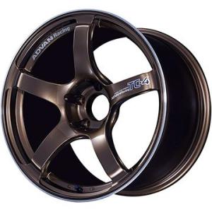 YOKOHAMA ADVAN Racing TC-4 TC4R アドバンレーシング 17インチ 4本 7J/7.5J4HPCD100+40/+42 ヴィッツ フィット アクア等　(MHC195)クレジットカード QRコード決済可能 アドバン レーシング TC4 アルミホイール 17×7.0J 4/100 +42