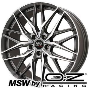 輸入車用ホイール単品4本セット】 MSW by OZ Racing 50(マットガンメタ
