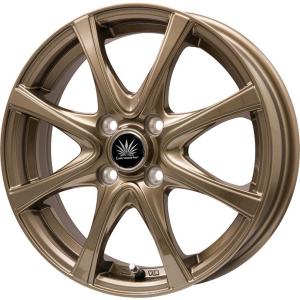 15インチ 4H100 4.5J 4.5J+45 4穴 ホイール 【1本単品 新品】 ブラック
