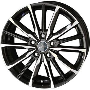 ①共豊/スマッククレスト　225/60R18　PCD114.3　インセット45 共豊 4本セット SMACK CREST スマック クレスト 18インチ リム幅7.0J