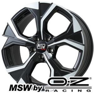 【輸入車用ホイール単品4本セット】 MSW by OZ Racing MSW 43(グロスブラックフルポリッシュ)  7.5J 18インチ 5H/108 +46(送料無料)