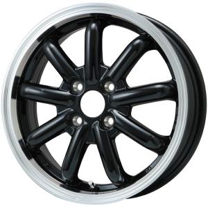15インチ 4H100 7J 7J+30 4穴 ホイール 【2本セット 新品】 STEALTH 