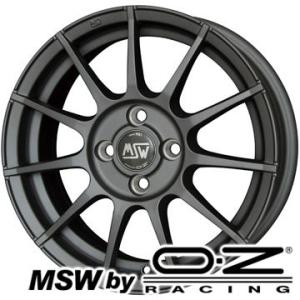 【輸入車用ホイール単品4本セット】 MSW by OZ Racing MSW 85(H) マットチタ...