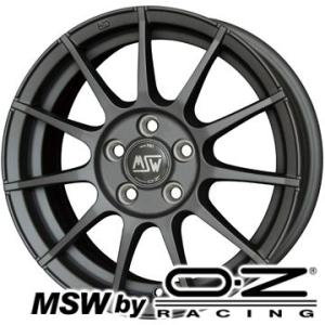 【輸入車用ホイール単品4本セット】 MSW by OZ Racing MSW 85(H) マットチタニウムテック【限定】  7.5J 16インチ 5H/120 +35(送料無料)