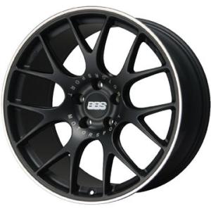 BBS 【ホイール単品4本セット】 BBS GERMANY CH-R サテンブラック 8J 