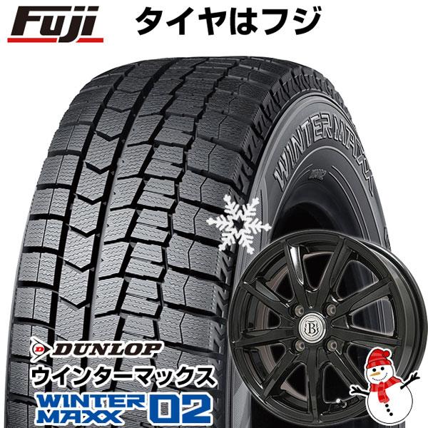 【新品 軽自動車】 エブリイワゴン スタッドレスタイヤ ホイール4本セット 155/70R13 ダン...