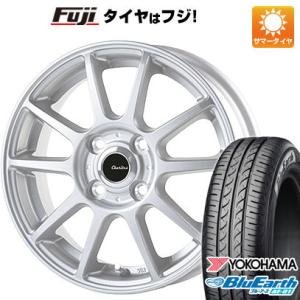 【新品 軽自動車】夏タイヤ ホイール4本セット 165/55R14 ヨコハマ ブルーアース AE-01 テクノピア カリテス S10 14インチ｜fujicorporation