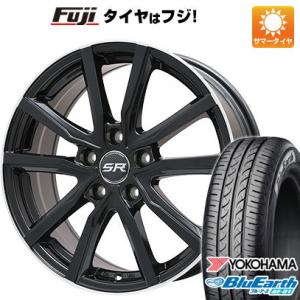 クーポン配布中 【新品 軽自動車】N-BOX タント ワゴンR 夏タイヤ ホイール4本セット 155/65R14 ヨコハマ ブルーアース AE-01 ブランドル N52B 14インチ｜fujicorporation