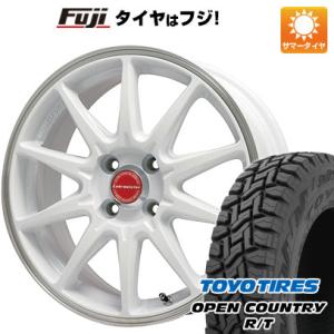 【新品 軽自動車】N-BOX タント ワゴンR 夏タイヤ ホイール4本セット 155/65R14 トーヨー オープンカントリー R/T RBL レアマイスター LMスポーツRS10 14インチ｜fujicorporation