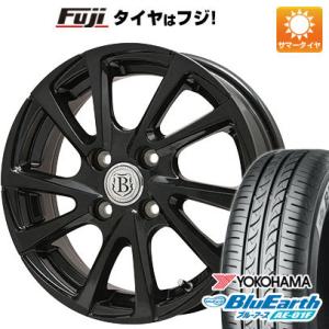 【新品国産4穴100車】 夏タイヤ ホイール4本セット 175/65R14 ヨコハマ ブルーアース ...