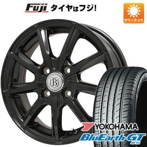 【新品国産4穴100車】 夏タイヤ ホイール4本セット 175/65R14 ヨコハマ ブルーアース GT AE51 ブランドル E05B 14インチ｜fujicorporation