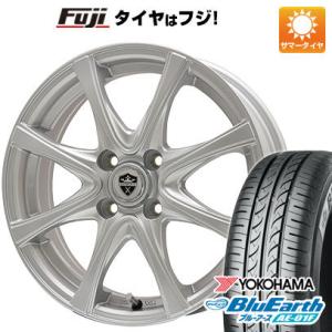 クーポン配布中 【新品国産4穴100車】 夏タイヤ ホイール4本セット 175/65R14 ヨコハマ ブルーアース AE-01F ブランドル KF25 14インチ｜fujicorporation