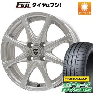 【新品国産4穴100車】 夏タイヤ ホイール4本セット 165/65R14 ダンロップ エナセーブ RV505 ブランドル KF25 14インチ｜fujicorporation