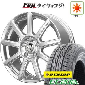 クーポン配布中 【新品】フリード 5穴/114 夏タイヤ ホイール4本セット 185/65R15 ダンロップ EC202L テクノピア アルテミス NS9 15インチ｜fujicorporation