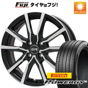 【新品】フリード 5穴/114 夏タイヤ ホイール4本セット 185/65R15 ピレリ パワジー ブランドル N52BP 15インチ｜fujicorporation