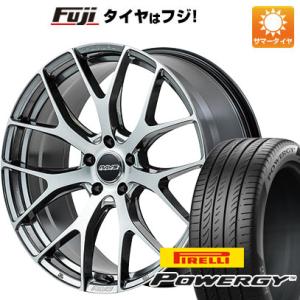 【新品国産5穴114.3車】 夏タイヤ ホイール4本セット 235/55R19 ピレリ パワジー レ...