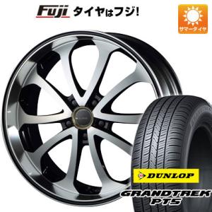 【新品国産5穴114.3車】 夏タイヤ ホイール4本セット 235/55R19 ダンロップ グラント...