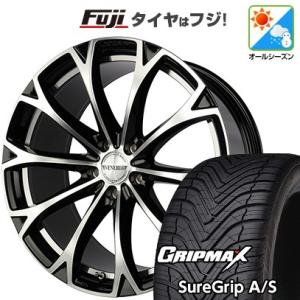 【新品国産5穴114.3車】 オールシーズンタイヤ ホイール4本セット 245/40R19 グリップマックス シュアグリップ(限定) ヴェネルディ レガート 19インチ｜fujicorporation