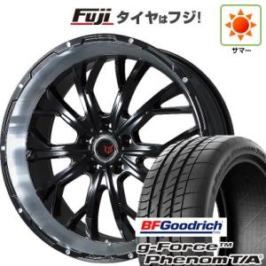 【新品国産5穴114.3車】 夏タイヤ ホイール4本セット 245/40R19 BFG(フジ専売) g-FORCE フェノム T/A(2022年製) レアマイスター LMG ヴァスティア 19インチ｜fujicorporation