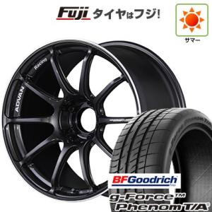 【新品国産5穴114.3車】 夏タイヤ ホイール4本セット 245/40R19 BFG(フジ専売) g-FORCE フェノム T/A(2022年製) ヨコハマ アドバンレーシング RSIII 19インチ｜fujicorporation