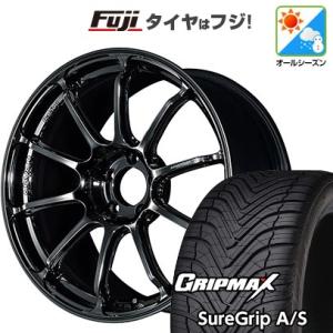 【新品国産5穴114.3車】 オールシーズンタイヤ ホイール4本セット 245/40R19 GRIPMAX シュアグリップA/S(限定) ヨコハマ アドバンレーシング RSIII 19インチ｜fujicorporation