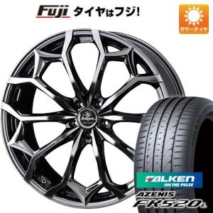 【新品国産5穴114.3車】 夏タイヤ ホイール4本セット 245/40R19 ファルケン アゼニス FK520L ウェッズ クレンツェ ジルドーン 384EVO 19インチ｜fujicorporation