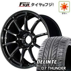 【新品国産5穴114.3車】 夏タイヤ ホイール4本セット 245/35R19 デリンテ D7 サンダー(限定) ヨコハマ アドバンレーシング RSIII 19インチ｜fujicorporation