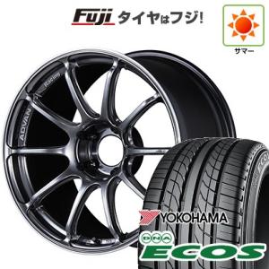 【新品国産5穴114.3車】 夏タイヤ ホイール4本セット 245/35R19 ヨコハマ DNA エ...