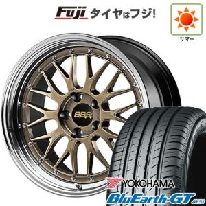 【新品国産5穴114.3車】 夏タイヤ ホイール4本セット 245/35R19 ヨコハマ ブルーアー...