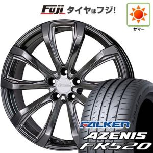 【新品国産5穴114.3車】 夏タイヤ ホイール4本セット 245/35R19 ファルケン アゼニス...