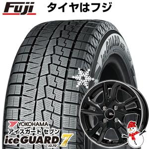 【パンク保証付】【新品国産4穴100】 スタッドレスタイヤ ホイール4本セット 175/65R14 ヨコハマ アイスガード セブンIG70 ブランドルライン レツィオ 14インチ｜fujicorporation