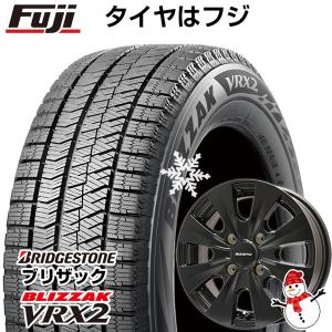 【新品国産4穴100車】 スタッドレスタイヤ ホイール4本セット 175/65R14 ブリヂストン ブリザック VRX2 ブランドル S163B 14インチ｜fujicorporation