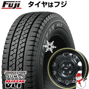 【新品】プロボックス/サクシード(160系) スタッドレスタイヤ ホイール4本セット 155/80R14 88/86N ブリヂストン ブリザック VL1 LMG OFF-STYLE 14インチ｜fujicorporation