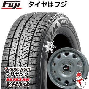 【新品国産4穴100車】 スタッドレスタイヤ ホイール4本セット 175/65R14 ブリヂストン ブリザック VRX2 レアマイスター LMG OFF-STYLE 14インチ｜fujicorporation