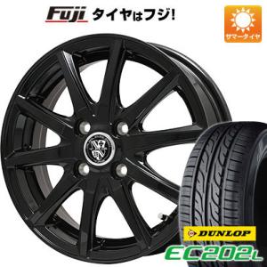 【新品 軽自動車】夏タイヤ ホイール4本セット 155/65R13 ダンロップ EC202L ビッグ...