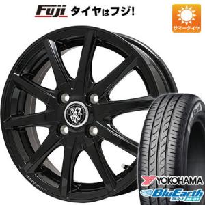 クーポン配布中 【新品 軽自動車】夏タイヤ ホイール4本セット 165/70R13 ヨコハマ ブルーアース AE-01 ビッグウエイ TRG GB10 13インチ｜fujicorporation