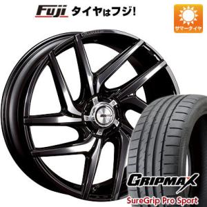 【新品国産5穴114.3車】 夏タイヤ ホイール4本セット 245/40R21 グリップマックス PRO SPORTS BSW（限定） クリムソン マーテル ルーカス FF 21インチ｜fujicorporation