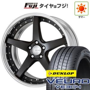 【新品国産5穴114.3車】 夏タイヤ ホイール4本セット 245/40R21 ダンロップ ビューロ...