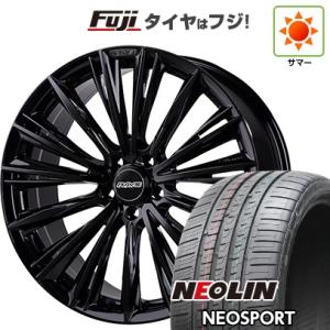 【新品国産5穴114.3車】 夏タイヤ ホイール4本セット 215/40R18 ネオリン ネオスポー...