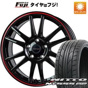 【パンク保証付き】【新品国産5穴114.3車】 夏タイヤ ホイール４本セット 215/40R18 ニットー NT555 G2 クロススピード ハイパーエディションCR6 18インチ｜fujicorporation