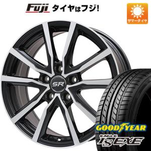 【新品国産5穴114.3車】 夏タイヤ ホイール4本セット 215/45R18 グッドイヤー イーグル エルエス エグゼ(限定) ブランドル N52BP 18インチ｜fujicorporation