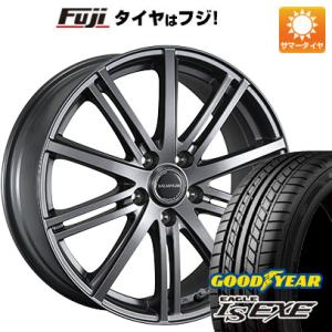 【新品国産5穴114.3車】 夏タイヤ ホイール4本セット 215/45R18 グッドイヤー イーグル エルエス エグゼ(限定) ブリヂストン バルミナ BR10 18インチ｜fujicorporation