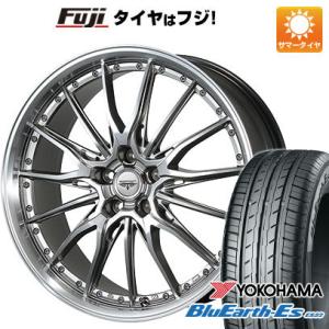 【新品国産5穴114.3車】 夏タイヤ ホイール4本セット 215/45R18 ヨコハマ ブルーアー...