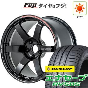 【新品国産5穴114.3車】 夏タイヤ ホイール４本セット 215/45R18 ダンロップ エナセー...