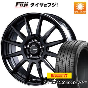 【新品国産5穴114.3車】 夏タイヤ ホイール４本セット 215/45R18 ピレリ パワジー イ...