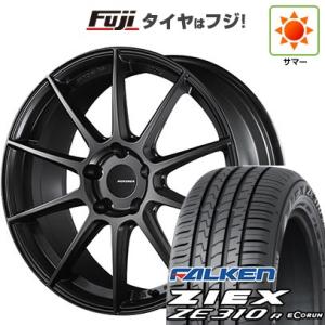 【新品国産5穴114.3車】 夏タイヤ ホイール４本セット 215/45R18 ファルケン ジークス ZE310R エコラン(限定) ブリヂストン ポテンザ SW010 18インチ｜fujicorporation