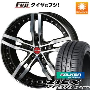 【新品国産5穴114.3車】 夏タイヤ ホイール4本セット 215/45R18 ファルケン ジークス...